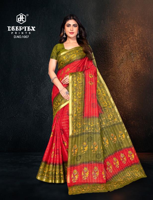 Deeptext block beauty vol-1 best saree wholesale market in surat